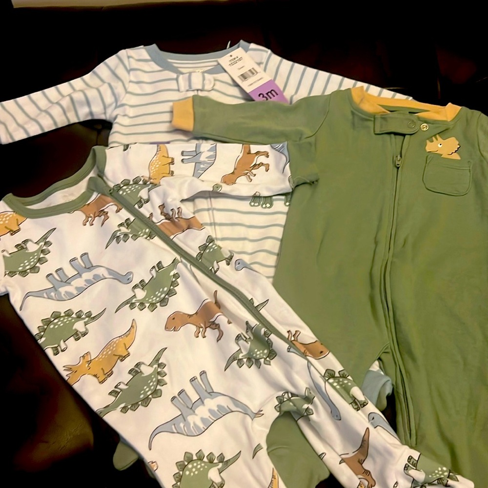 Koala Baby Infant 3-pack Coverall Set